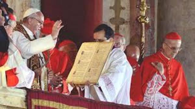 Asume al papado Jorge Mario Bergoglio