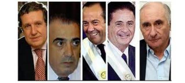 5 Presidentes en 10 dias en Argentina
