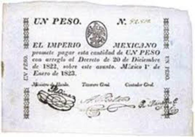 Billete del primer imperio