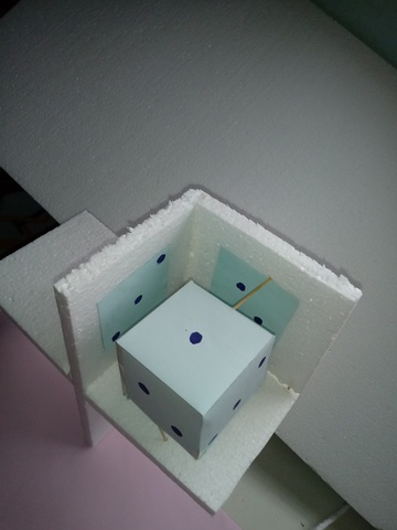 representar objetos tridimensionais em superfícies planas