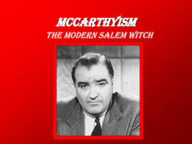 2nd Red Scare - McCarhyism