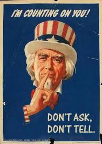 Dont Ask Dont Tell Policy