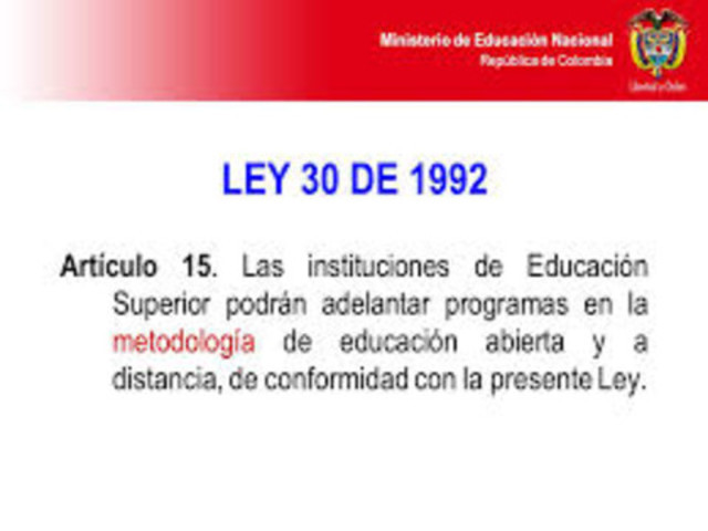 Educación abierta y a Distancia se reglamenta como metodología