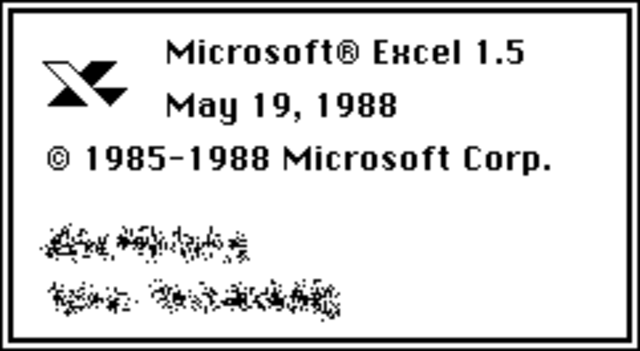 EXCEL 1.5