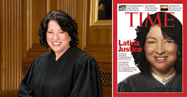 Obama Presidency - First Hispanic SCOTUS judge - Sonya Sotomayor