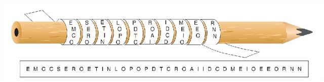 Siglo V a. C. "Scítala de los Lacedemonios"