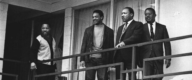 Martin Luther King, Jr. shot dead