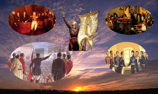 Independencia de las colonias españolas EN EL CONTINENTE AMERICANO