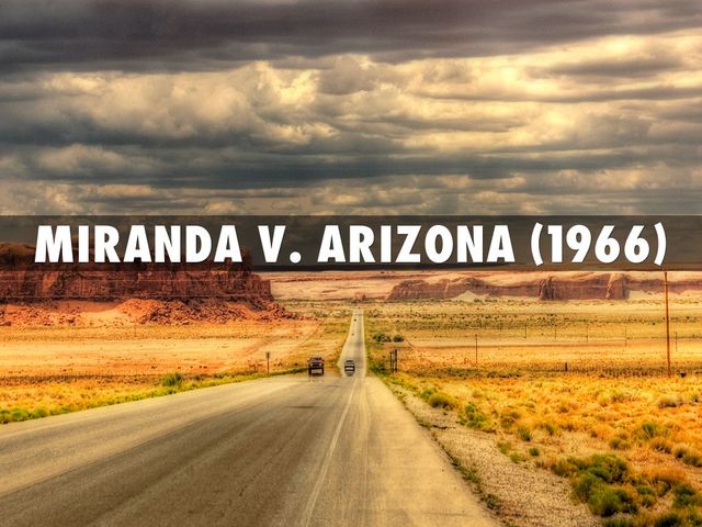 Miranda v. Arizona