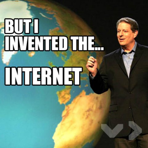 Gore's High Performance Computing Act is passed