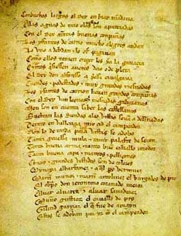 El Cantar o Poema de Mio Cid