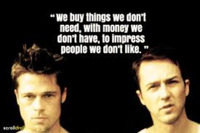 Fight Club - a postmodern film adaptation of Chuck Palahnuik's novel