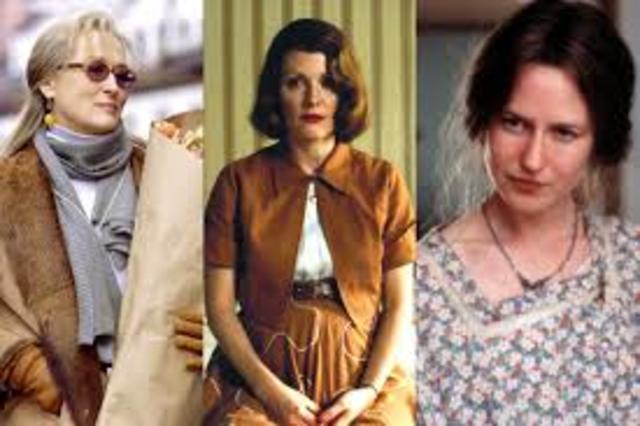 The Hours -  a postmodern film about gender roles and identity (in 1941, 1949, 1999)