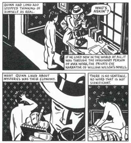 City of Glass - graphic novel adaptation of Paul Auster's postmodern novel