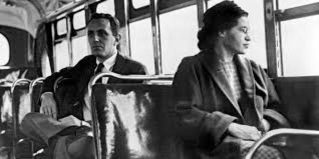 1955 - Rosa Parks/Montgomery Bus Boycott