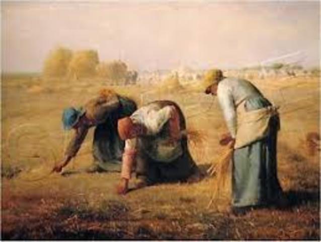 MODERNISM Realism - "The Gleaners", Jean-Francois Millet