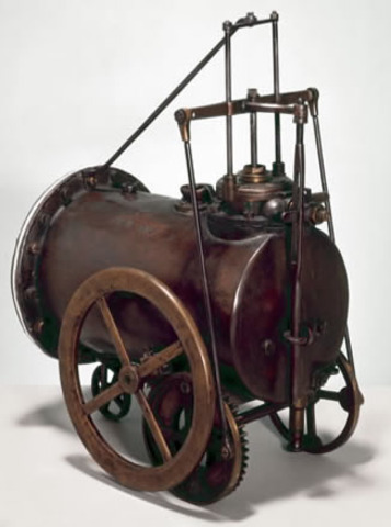 The Invention of the First Steam Engine