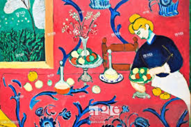 Fauvism - "Red Room (Harmony in Red)", Henri Matisse