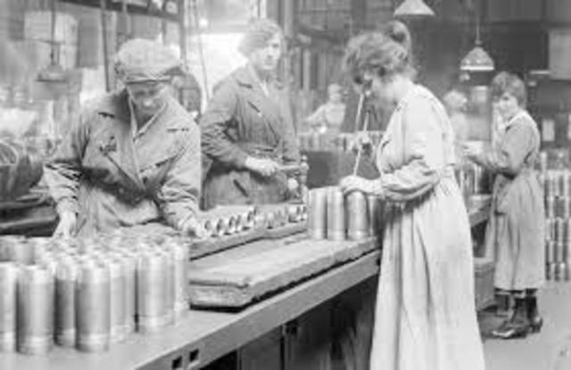papel de la mujer en la 1º Guerra Mundial