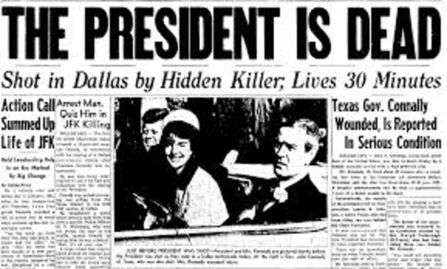 President Kennedy Assassinated