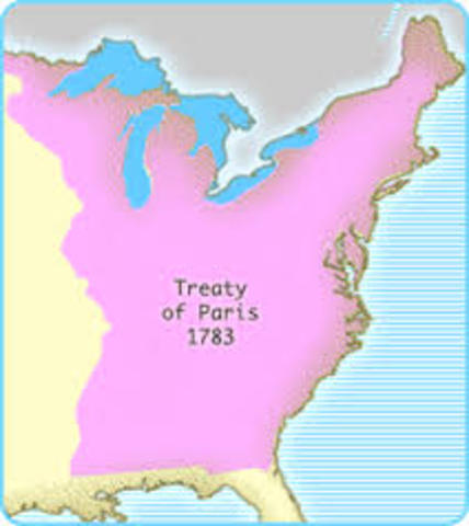 Original United States - Treaty of Paris 1783