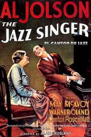 El cantante de jazz. Al Jolson