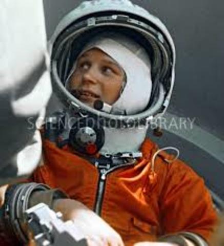 Valentina Tereshkova.