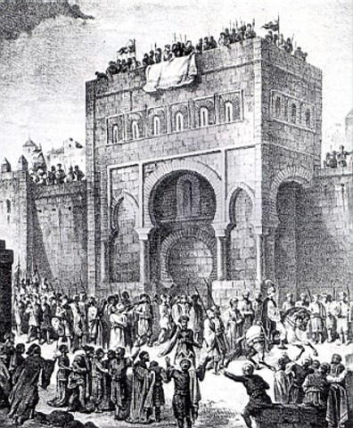 Invasió Musulmana a la península.