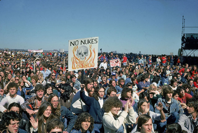 The Anti-Nuclear March in New York City’s Central Park — June 12, 1982