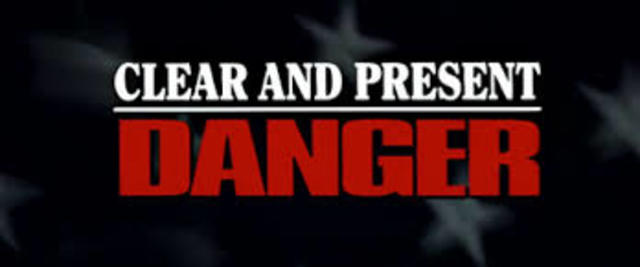 Limits to First Amendment recognized in cases of “clear and present danger”