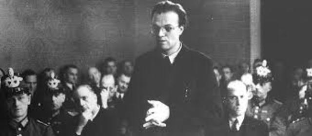 The attempt to assassinate Hitler