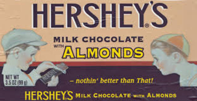 Hershey's almond bar