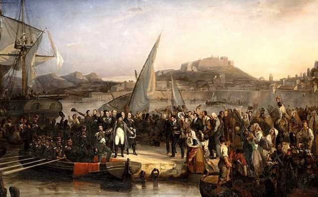 Napoleon escaped from Elba