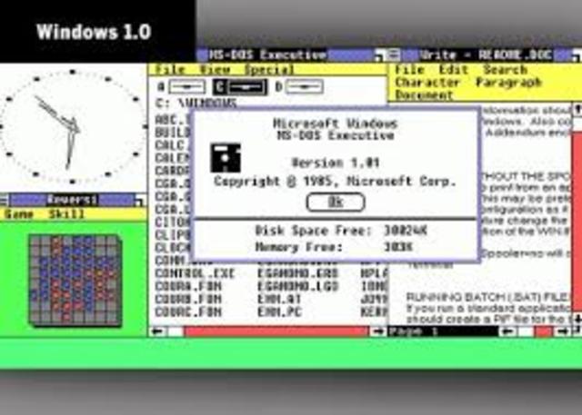 microsft windows 1.0
