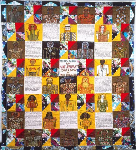 PostModernism - "Who's afraid of Aunt Jemima?", Faith Ringgold