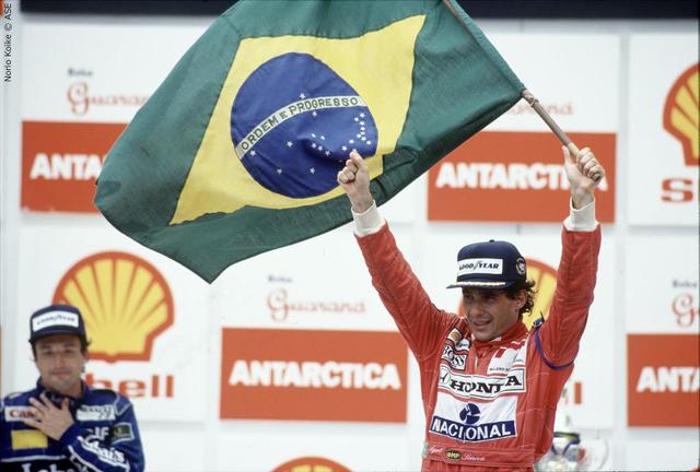 Tricampeonato de Ayrton Senna