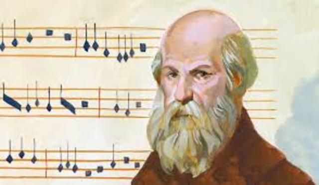 Muerte de Guido D´Arezzo.