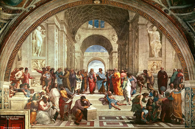 High Renaissance- Raphael's "Philosophy" (School of Athens)
