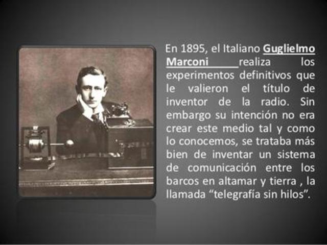 La generación del Marconi