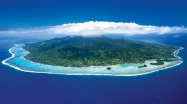 First settlers on Cook Island