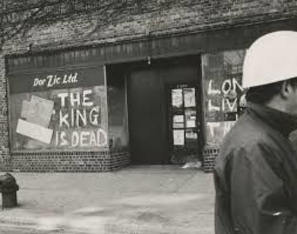 riots break out across the nation in reaction to King's death