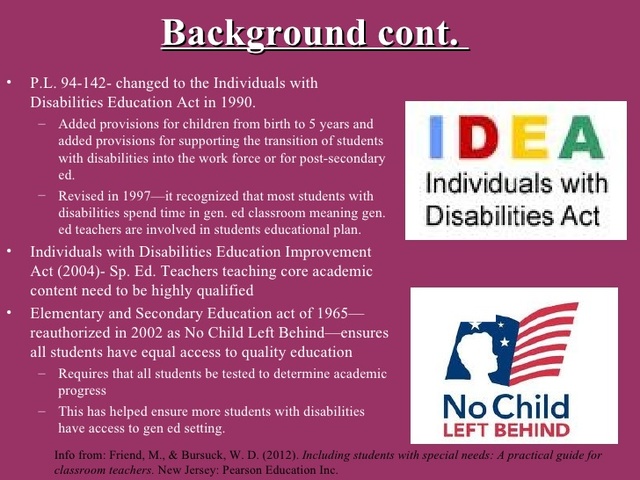 Individuals with Disabilities Education Improvement Act of 2004 https://s3.amazonaws.com/s3.timetoast.com/public/uploads/photos/12009688/resource-notebook-3-728_1__tiny_landscape.jpg?1525737346
