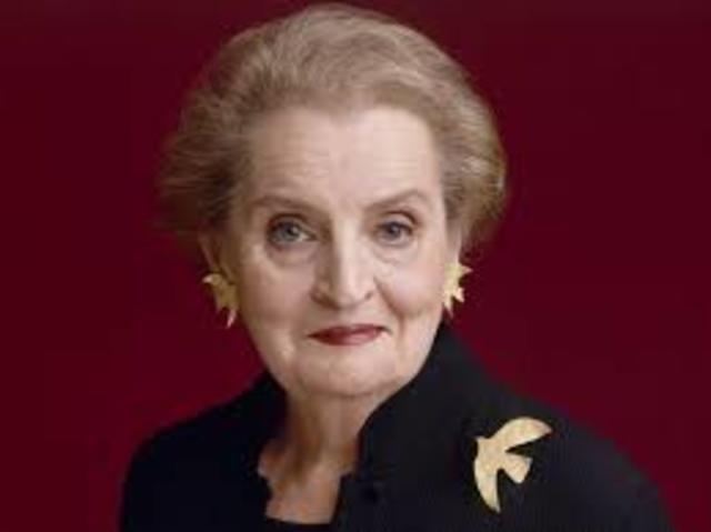 Madeleline Albright