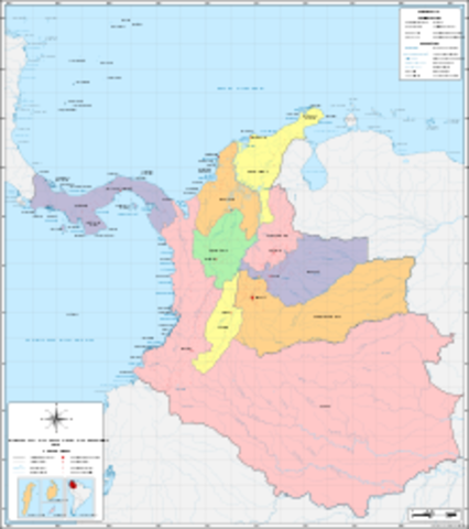 En los Estado Unidos de Colombia