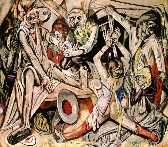 New Objectivity- Max Beckmann "Night"