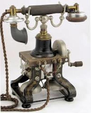 de eerste telefoon