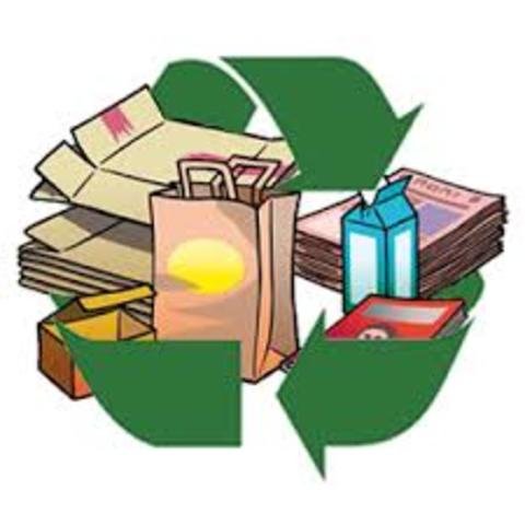 la carta viene riciclata