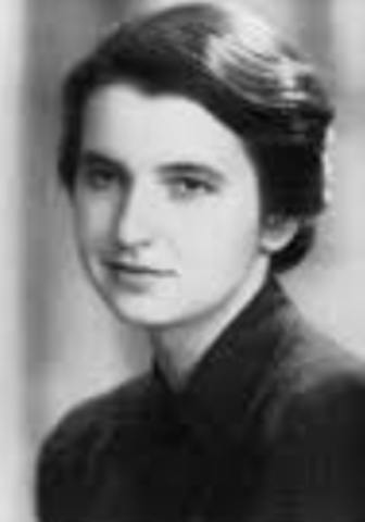 Rosalind Franklin works with DNA and X-Ray crystallography and develops “Image 51