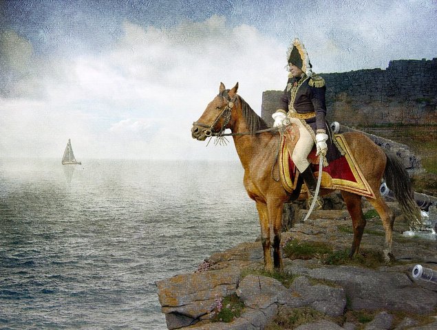 Napolean is exiled to Elba