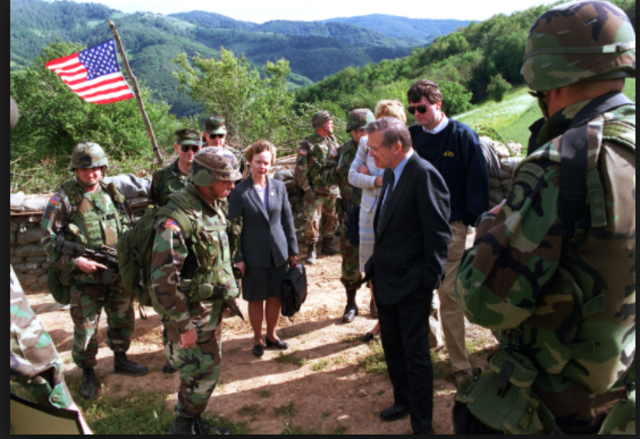 U.S involvement in Serbia